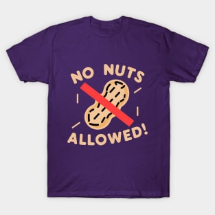 No Nuts Allowed!, Peanut Design T-Shirt